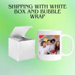 Personalized Coffee Mug, Custom Logo and Text Design, Perfect for Advertising or Any Occasion, 12oz White, Personalized Tea Cup Unique Gift Idea - Custom Design Mug with Image or Message