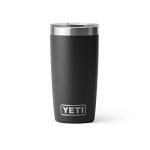 YETI Rambler 10 oz Tumbler, Stainless Steel, Vacuum Insulated with MagSlider Lid, Black