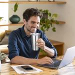 StarSpeed 20oz Tumbler Bulk with Lid, Stainless Steel Insulated Tumblers Double Wall Vacuum Insulated Travel Mug, Powder Coated Coffee Cups for Hot and Cold Drinks(Silver,1)