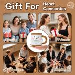 Splandiant Positive Crochet Coffee Mug - Inspirational Gifts for Coffee Lovers - Motivational Office Desk Decor for Coworkers, Employee Appreciation - Thinking of You Gifts for Friends