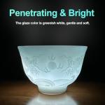 KYZDZQ Chinese Tea Cup, Japanese Style Handle-Less Ceramic Teacups, 1.5oz/45ml, Japanese Tea Cups, Sake Cups, Handmade Set of 2