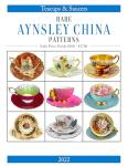 Rare Aynsley China Patterns: Teacups & Saucers 2022 Online Sales Price Guide From US$100 To US$1700