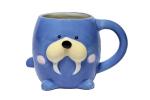 lake tian Ceramic Animal Theme Coffee Mug Cup (Seal)
