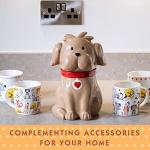 SPOTTED DOG GIFT COMPANY Dog Mugs for Dog Lovers, Coffee Mug Set of 2, Animal Themed Ceramic Tea Cups for Hot Drinks, Microwave & Dishwasher Safe, Cute Kitchen Gifts for Women - 12oz