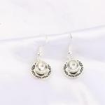 swglcowo Coffee Cup Pendant Necklace Earrings Set Charm Creative Antiqued Silver 3D Tea Cup Teapot Lightweight Long Jewelry Set for Women Teachers Coffee Lovers Christmas Jewelry Gifts (Silver)