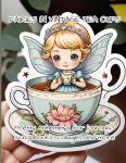 Fairies In Vintage Tea Cups: Pretty ephemera for junk journals, scrapbooks, collages and more
