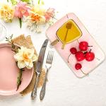 Zubebe 1 Set Coffee Mug Elegant Handbag Shaped Cup Modern Ceramic Purse Mug with Spoon and Saucer, 10oz Cute Creative Tea Cup for Office Home Woman Girls Gift (Pink)