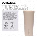 Corkcicle Classic Triple Insulated Coffee Mug with Lid, Desert, 24 oz – Stainless Steel Travel Tumbler Keeps Beverages Cold 9+hrs, Hot 3hrs – Cupholder Friendly Travel Coffee Tumbler