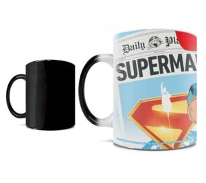 Morphing Mugs DC Comics – Superman (2025) – A Man Can Fly – 11 oz Heat Sensitive Mug – Ceramic Color Changing Coffee Tea Mug – Officially Licensed Man of Steel Collectible