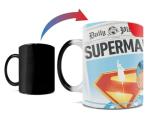 Morphing Mugs DC Comics – Superman (2025) – A Man Can Fly – 11 oz Heat Sensitive Mug – Ceramic Color Changing Coffee Tea Mug – Officially Licensed Man of Steel Collectible