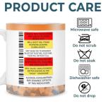 Pawfect House Funny Coffee Mug, Birthday Gifts For Women Men, Fukitol Rx Prescription For Recharging Your Mind And Soul, Funny Office Gifts For Coworkers, Work Friends, Problem Solver Mug