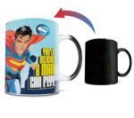 Morphing Mugs DC Comics – Superman (2025) – A Man Can Fly – 11 oz Heat Sensitive Mug – Ceramic Color Changing Coffee Tea Mug – Officially Licensed Man of Steel Collectible