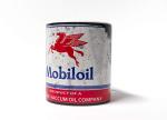 Images In Tile USA Mobil Lube Motor Oil Can 11 oz. Coffee Mug Antique Collector