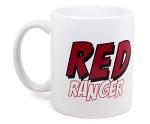 Exclusive Mighty Morphin Power Rangers Red Ranger Ceramic Mug | Official Collectible Coffee Cup | Drinkware For Home Barware Set | Holds 11 Ounces