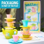Educational Insights Teacup Pile-Up! Relay Game, Preschool Board Game, Easter Basket Stuffers for Kids, Gift for Kids Ages 4+
