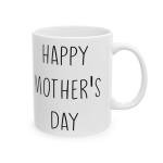 Custom Text 11oz Ceramic Coffee Mug Personalized Mug Customized Ceramic Coffee Cup Taza Personalizadas Texto Novelty Cup with Text Best Gifts for Mother's Day Anniversary Birthday Love Work Friend