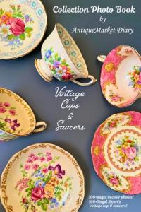 Vintage Cups & Saucers Collection Photo Book By AntiqueMarketDiary