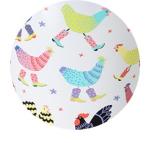 Swig Life 22oz Insulated Tumbler, Travel Coffee Tumbler with Lid, Cup Holder Friendly Travel Coffee Mug, Stainless Steel Thermos, 22 oz Tumblers, Reusable Insulated Mug with Lid (Funky Chicken)