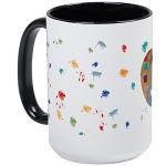 CafePress Artist At Work Large Mug 15 oz (444 ml) Ceramic Coffee Mug