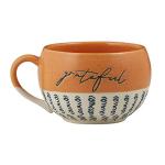 Creative Brands It Is Well Stoneware Mug, 16-Ounce, Grateful