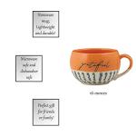 Creative Brands It Is Well Stoneware Mug, 16-Ounce, Grateful