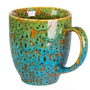 Durable 16 oz Ceramic Coffee Mug, Large Coffee Cup with Ergonomic Handle, Ideal Tea Mug for Home, Office, Gift, Dishwasher & Microwave Safe (coffee, Tea, Hot Cocoa, Latte Cup)