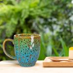 Durable 16 oz Ceramic Coffee Mug, Large Coffee Cup with Ergonomic Handle, Ideal Tea Mug for Home, Office, Gift, Dishwasher & Microwave Safe (coffee, Tea, Hot Cocoa, Latte Cup)