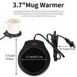 ASAWASA Candle Warmer for Large Jar, Coffee Mug Warmers, Safely Releases Scents Without a Flame, Melt The Candle Quickly, Enjoy Your Warm Coffee Tea. Gifts for Festival Birthday Women Men Mom Dad