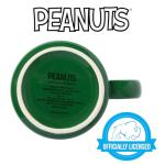 Silver Buffalo Peanuts Christmas Snoopy and Woodstock Puffer Jacket in Snow Ceramic Camper Mug, 20 ounces