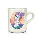 Cuphead Cala Maria Mermaid [WHITE 11oz] Ceramic Gamer Coffee/Tea Cup, Hot or Cold Drinks, By JustFunky