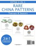 Extra 3-in-1 Collection - Rare China Patterns For Paragon Aynsley Shelley: 3 Teacups & Saucers 2022 Online Sales Price Guides in 1 Book with prices from US$100 to US$2000