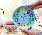 Disney Snow White and the Seven Dwarfs "I'm Wishing" Ceramic Teacup and Saucer | Tea Party Set For Coffee, Espresso, Mocha