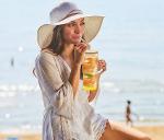 4Pack 24oz Glass Tumbler Cups with Handle Bamboo Lids and Straws Reusable Mason Jar Drinking Glasses for Iced Coffee Smoothies Beer Juice Tea Gifts