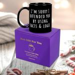 Fatbaby Funny Coffee Mug For Women Men, Sarcastic Gifts For Coworker Office, Gag Gifts For Friends Tea Cup 11 OZ