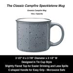 Coffee Mugs by Black Lantern - Forest Landscape with Animals Mug for Coffee and Tea - Large 15oz. Capacity Ceramic Mug with Gift Box