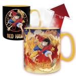 ABYSTYLE One Piece Luffy and Sabo Magic Heat Change Ceramic Coffee Tea Mug 16 Oz. Anime Manga Drinkware & Home Merch (ONLY MUG)