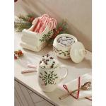 Lenox 890776 Holiday Cocoa Mug, Christmas Drinkware