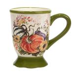 Certified International Harvest Morning 16 oz. Mugs,Set of 4