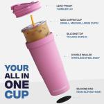 Frost Buddy Togo Buddy | 30 oz Stainless Steel Vacuum Insulated Tumbler | To Go Coffee Cup – Reusable, Iced Coffee Cups, Travel Mug, Thermal Cup for Hot & Cold Drinks, Dunkin Cup (Tactical Green)