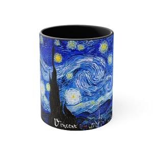 Mazevoo Starry Night Mug | Van Gogh Signature Series Premium Coffee Mug