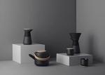 Stelton Theo Tea Pot, Stone, Black, 21 x 21 x 16 cm