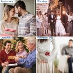 glastal 4 oz Stackable Glass Cups Espresso Cups Double Walled Espresso Glasses Set of 4, 120ml Coffee Tea Glasses Expresso Shots Cup Set for Tea, Milk, Gifts for Women Man - German Quality