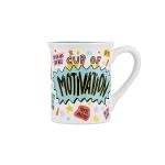Enesco Our Name is Mud Cup of Motivation Coffee Mug, 16 Ounce, Multicolor