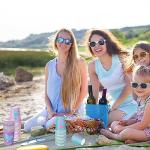 Whaline 100 Pcs Mermaid Paper Cups 9 oz Marine Animal Paper Cups Summer Ocean Coffee Tea Cups Disposable Drinking Cups Small Snack Cups for Mermaid Ocean Party Underwater Birthday Supplies