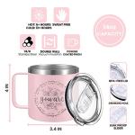 Christian Gifts for Women - Religious Gifts for Women - Birthday Gifts for Mom, Grandma, Sister, Friend, Coworker, Women - Christmas Gifts - Inspirational Spiritual Catholic Gifts Women - 14 Oz Mug