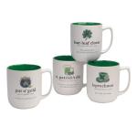 St. Patrick’s Day Mug Set of 4 – 18 oz Irish-Themed Ceramic Coffee Mugs with Fun Sayings – Perfect for Coffee, Tea, or Hot Cocoa – Dishwasher & Microwave Safe