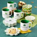 St. Patrick’s Day Mug Set of 4 – 18 oz Irish-Themed Ceramic Coffee Mugs with Fun Sayings – Perfect for Coffee, Tea, or Hot Cocoa – Dishwasher & Microwave Safe