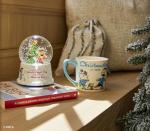 DaySpring - Peanuts - Christmastime is Here Ceramic Mug, 14oz, Blue