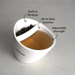 cuptone Teacup 16 oz (Dotted White)