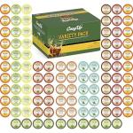 Cozy Up 100-Count Variety Pack Tea, Compatible with Keurig Brewers, Includes Green, Black, Jasmine, Earl Grey, English Breakfast, Oolong, Peppermint, Matcha Green & 2 Seasonal Select Tea